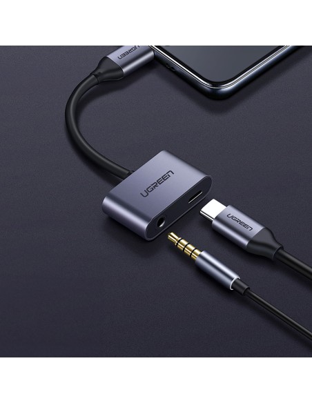 Garso adapteris 2 prievadų USB-C (vyriškas) - mini lizdas 3,5 mm / USB-C (moteris) - pilkas
 
Garso adapteris 2 prievadų USB-C (vyriškas) - mini lizdas 3,5 mm / USB-C (moteris) - pilkas