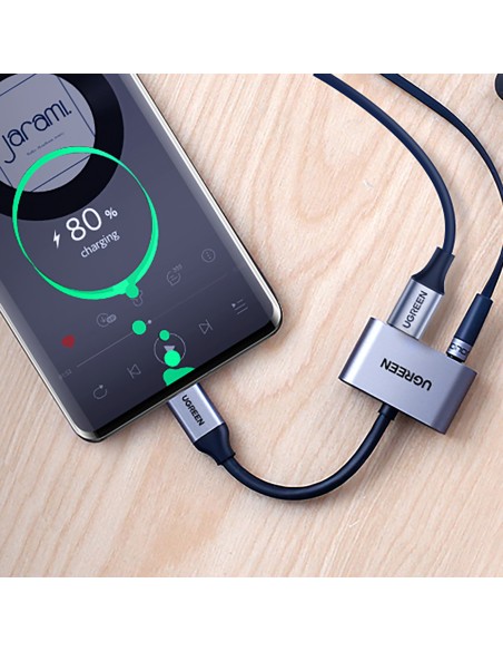 Garso adapteris 2 prievadų USB-C (vyriškas) - mini lizdas 3,5 mm / USB-C (moteris) - pilkas
 
Garso adapteris 2 prievadų USB-C (vyriškas) - mini lizdas 3,5 mm / USB-C (moteris) - pilkas