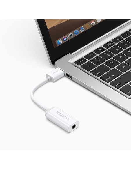 Adapteris USB-A (vyriškas) - mini lizdas 3,5 mm (moteris) - baltas
 
Adapteris USB-A (vyriškas) - mini lizdas 3,5 mm (moteris) - baltas