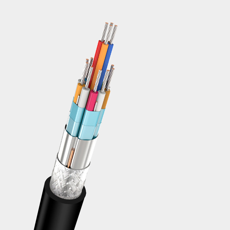 Adapterio skirstytuvas USB-C – HDMI / VGA / USB-A 3.0 / USB-C PD – pilka