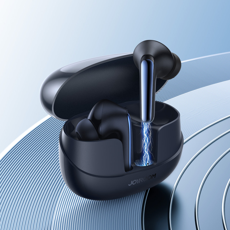 Funpods TWS In-Ear Bluetooth 5.4 ANC ausinės su IP54 apsauga – juodos
