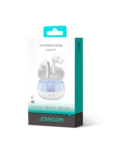 Funpods TWS In-Ear Bluetooth 5.4 ANC ausinės su IP54 apsauga – balta
 
Funpods TWS In-Ear Bluetooth 5.4 ANC ausinės su IP54 apsauga – balta