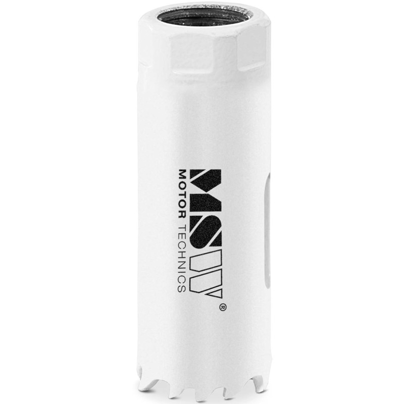 Dviejų metalų skylių pjūklo grąžtas metaliniam medienos plastikui sk. 19 mm