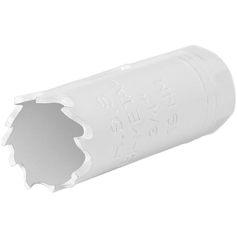 Dviejų metalų skylių pjūklo grąžtas metaliniam medienos plastikui sk. 19 mm