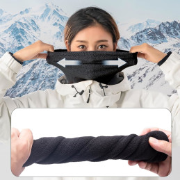 
Oli thermo comfort slidinėjimo šalikas L dydis - juodas
