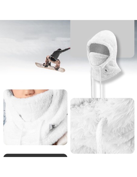 Šilta kailinė balaklava žiemos slidinėjimui Arctic Velvet dydis L - balta
 
Šilta kailinė balaklava žiemos slidinėjimui Arctic Velvet dydis L - balta