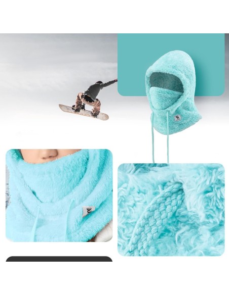 Šilta kailinė balaklava žiemos slidinėjimui Arctic Velvet dydis M - mėtinė
 
Šilta kailinė balaklava žiemos slidinėjimui Arctic Velvet dydis M - mėtinė