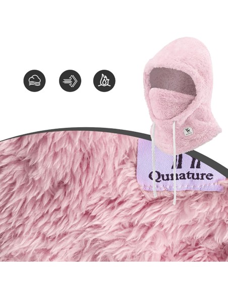 Šilta kailinė balaklava žiemos slidinėjimui Arctic Velvet dydis M - rožinė
 
Šilta kailinė balaklava žiemos slidinėjimui Arctic Velvet dydis M - rožinė