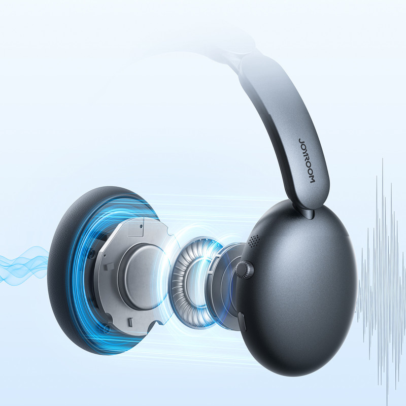 J-Head serijos JR-JH1 belaidės ausinės su ANC Bluetooth - juodos