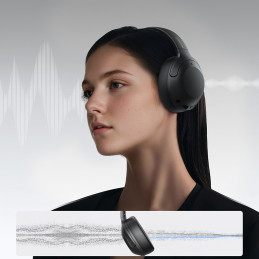 
J-Head serijos JR-JH2 belaidės ausinės su ANC Bluetooth - juodos
