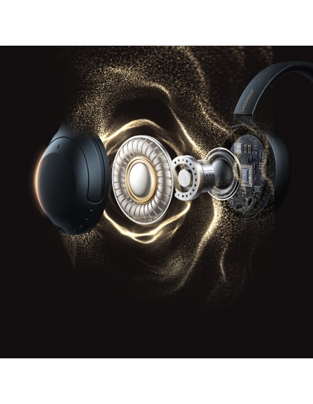 
J-Head serijos JR-JH2 belaidės ausinės su ANC Bluetooth - juodos
