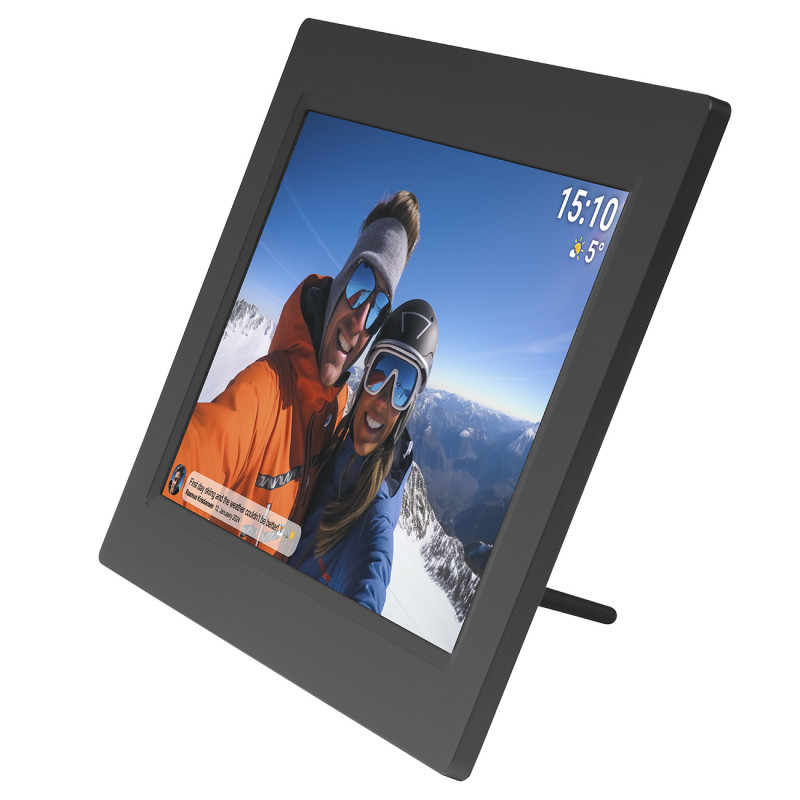 Skaitmeninis rėmelis 10.1& 39 & 39 16GB microSD Frameo PFF-1015B – juodas