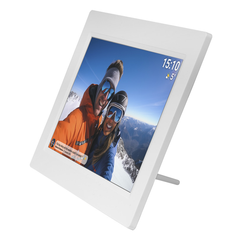 Skaitmeninis rėmelis 10.1& 39 & 39 16GB microSD Frameo PFF-1015W – baltas