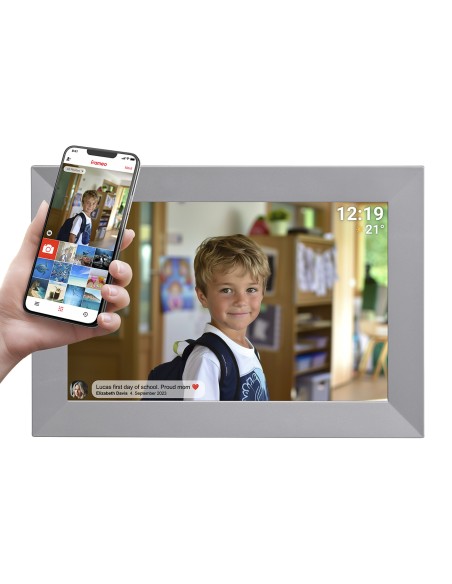 Skaitmeninis rėmelis 10,1 colio 16 GB „microSD WiFi Frameo PFF-1026GR“ – pilkas
 
Skaitmeninis rėmelis 10,1 colio 16 GB „microSD WiFi Frameo PFF-1026GR“ – pilkas
