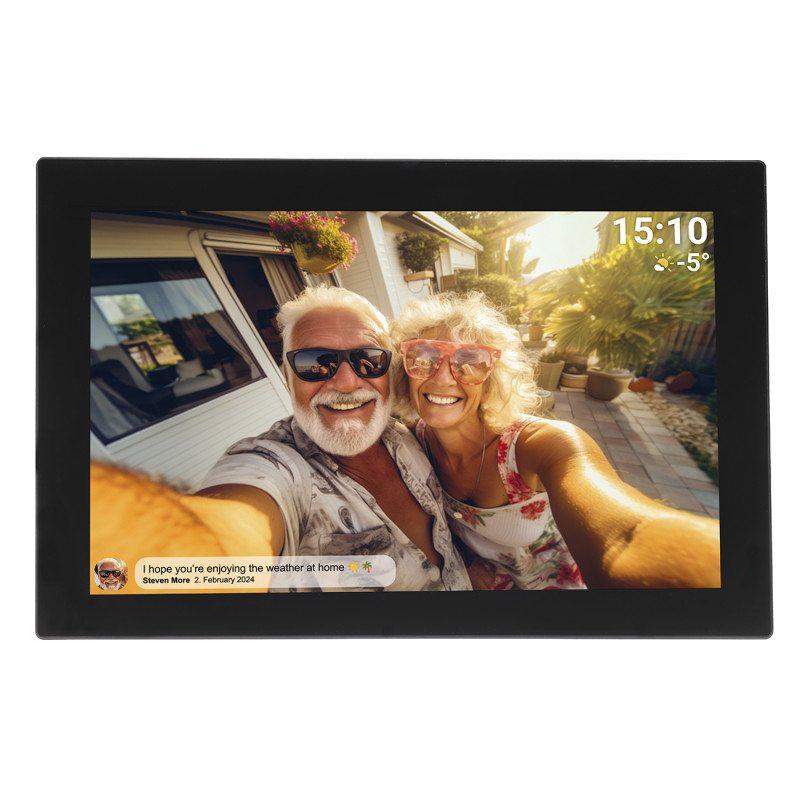 
Skaitmeninis rėmelis 10.1& 39 & 39 16GB microSD WiFi Frameo PFF-1037B – juodas
