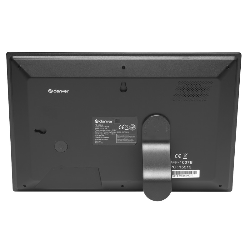Skaitmeninis rėmelis 10.1& 39 & 39 16GB microSD WiFi Frameo PFF-1037B – juodas