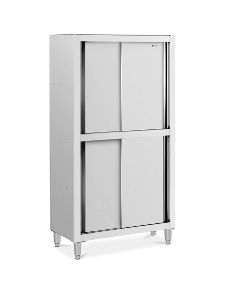 Nerūdijančio plieno virtuvės spinta su stumdomomis durimis 120 kg 100 x 50 x 180 cm Nerūdijančio plieno virtuvės spinta su stumdomomis durimis 120 kg 100 x 50 x 180 cm