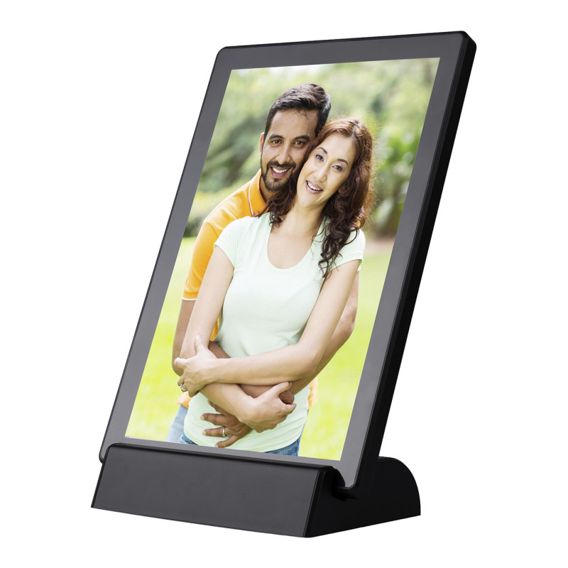 Skaitmeninis rėmelis 10.1& 39 & 39 16GB microSD WiFi Frameo PFF-1070B – juodas