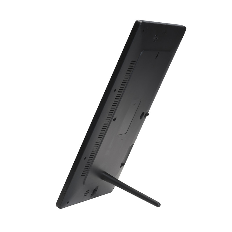 Skaitmeninis rėmelis 15,6 colių 8GB microSD WiFi garsiakalbis MP4 AVI Frameo PFF-1514B – juodas