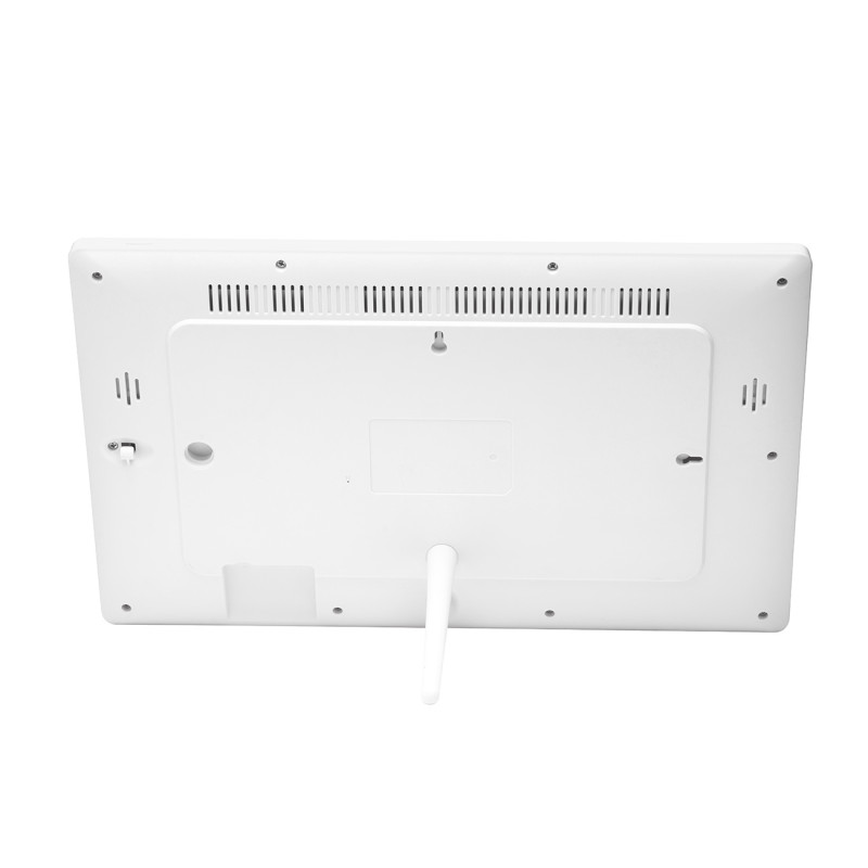 Skaitmeninis rėmelis 15,6 colių 16 GB „microSD“ WiFi garsiakalbis MPEG4 Frameo PFF-1515W – baltas