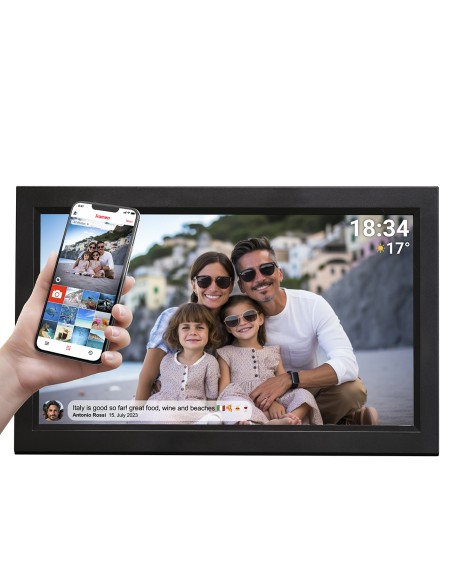 Skaitmeninis rėmelis 15.6& 39 & 39 16GB microSD WiFi Frameo PFF-1503B – juodas
 
Skaitmeninis rėmelis 15.6& 39 & 39 16GB microSD WiFi Frameo PFF-1503B – juodas