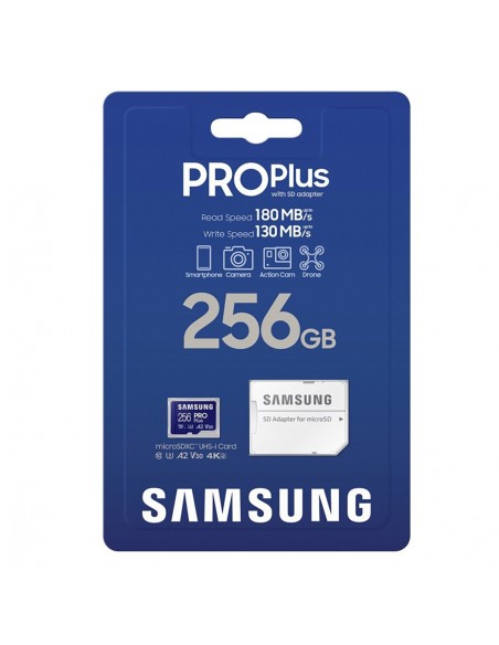 Samsung MicroSDXC 256Gb PRO Plus atminties kortelė su microSD adapteriu
 
Samsung MicroSDXC 256Gb PRO Plus atminties kortelė su microSD adapteriu