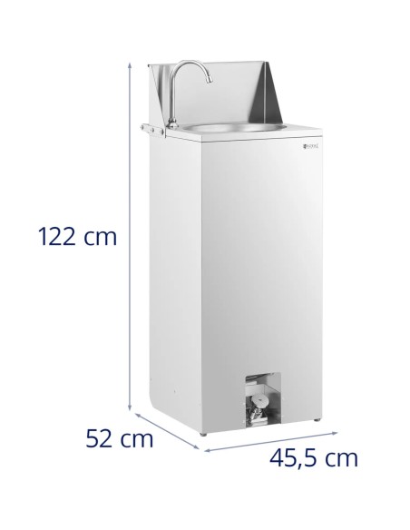
Nešiojamas mobilus koja valdomas praustuvas STEEL G1/ 2& 39 & 39 