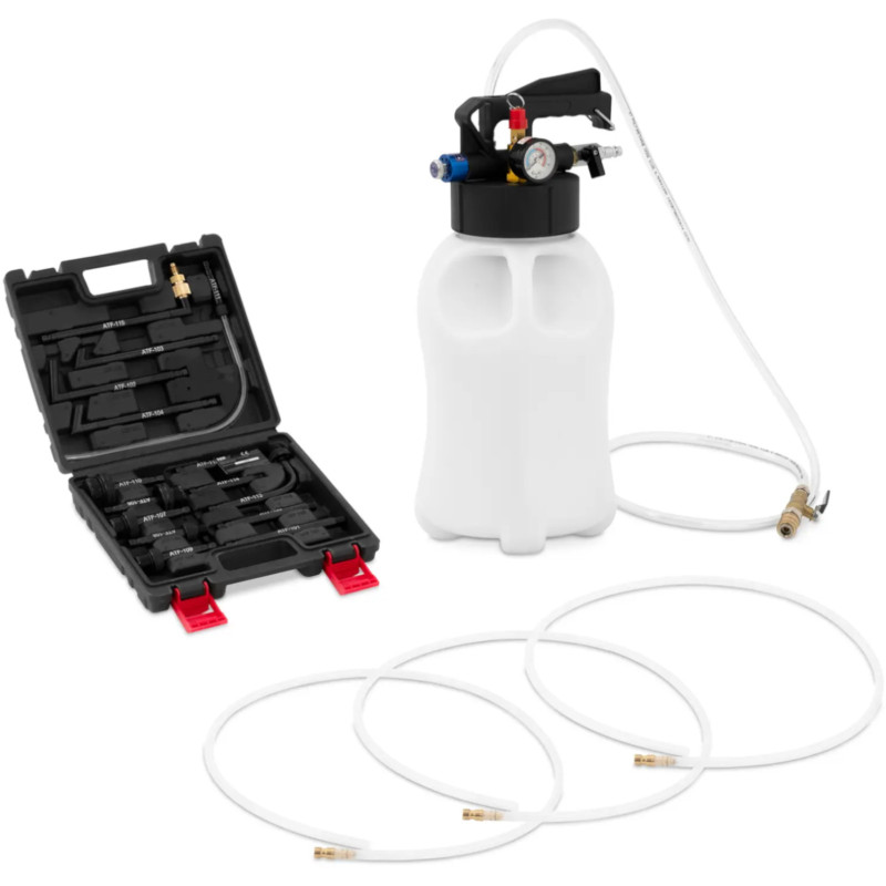 Automatinės pavarų dėžės alyvos keitimo siurblys 8 adapteriai 6 l - kompl