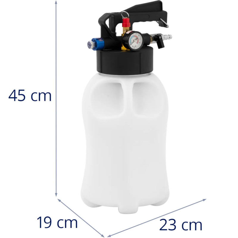 Automatinės pavarų dėžės alyvos keitimo siurblys 8 adapteriai 6 l - kompl