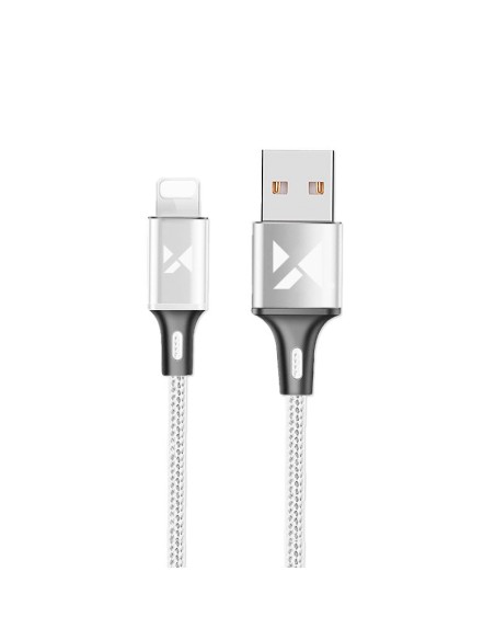 Kabelis USB laidas Iphone Lightning 2.4A 1m baltas Kabelis USB laidas Iphone Lightning 2.4A 1m baltas