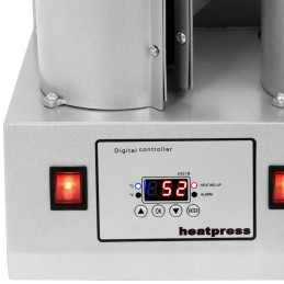 
5 puodelių LCD 250 C terminio perdavimo presas
