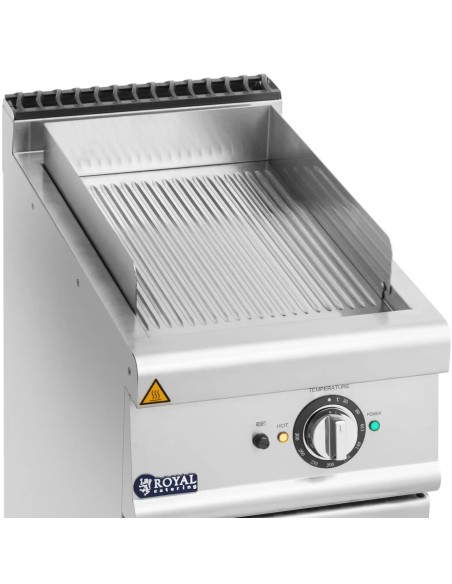 
Grilio plokštė elektrinė grilis su grioveliais su spintele 33,5 x 55 cm 5,4 kW
