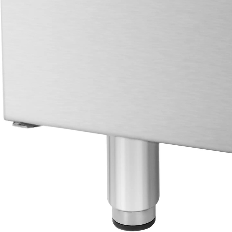 
Grilio plokštė elektrinė grilis su grioveliais su spintele 33,5 x 55 cm 5,4 kW
