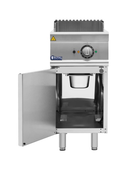 
Grilio plokštė elektrinė grilis su grioveliais su spintele 33,5 x 55 cm 5,4 kW
