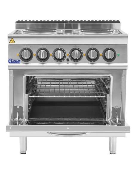 Elektrinė viryklė su orkaite 4 degiklių 400 V 13,9 kW
 
Elektrinė viryklė su orkaite 4 degiklių 400 V 13,9 kW