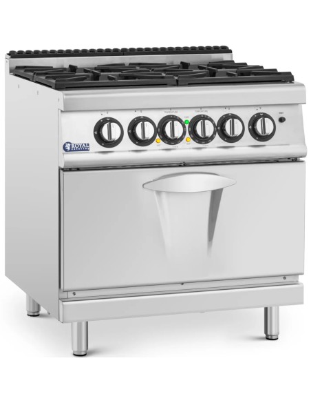 Dujinė viryklė su orkaite 4 degiklių 14,4 kW
 
Dujinė viryklė su orkaite 4 degiklių 14,4 kW