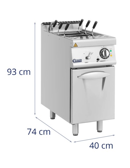 Makaronų viryklė, elektrinė, laisvai pastatoma, 400 V, 9 kW
 
Makaronų viryklė, elektrinė, laisvai pastatoma, 400 V, 9 kW