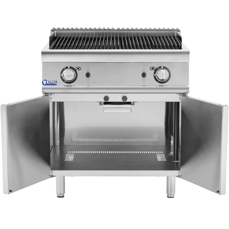 Lavos grilis propanui / SND / gamtinėms dujoms 2 x 8 kW 50-460 C