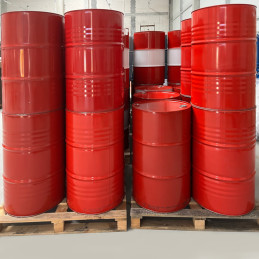 
Plieninė metalinė statinė TH 216.5L su grioveliais, 3/ 4 ir 2 kamšteliai dangtelyje - SPALVŲ MIŠINIS
