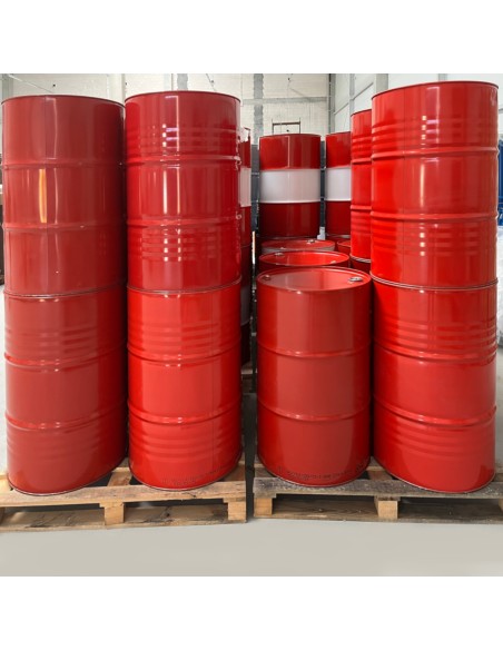 
Plieninė metalinė statinė TH 216.5L su grioveliais, 3/ 4 ir 2 kamšteliai dangtelyje - SPALVŲ MIŠINIS
