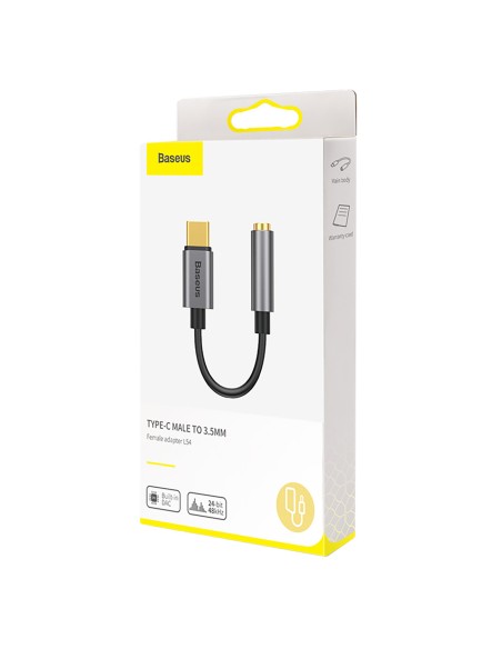 Ausinių adapteris USB-C – mini lizdas 3,5 mm DAC 24 bitai 48 kHz – pilka
 
Ausinių adapteris USB-C – mini lizdas 3,5 mm DAC 24 bitai 48 kHz – pilka