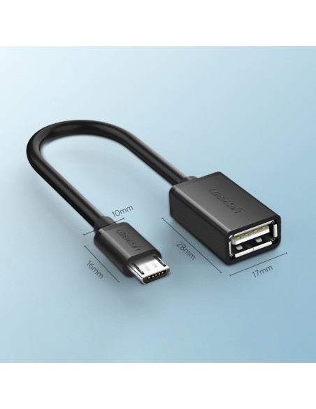 Adapteris mikro USB (vyriškas) - USB-A (moteris) OTG plokščias 0,15 m - juodas
 
Adapteris mikro USB (vyriškas) - USB-A (moteris) OTG plokščias 0,15 m - juodas