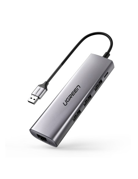 5in1 HUB adapteris USB-A 3.0 - RJ45 / 3x USB-A 3.0 / mikro USB - pilka
 
5in1 HUB adapteris USB-A 3.0 - RJ45 / 3x USB-A 3.0 / mikro USB - pilka