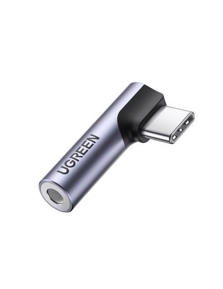 USB-C (vyriškas) – 3,5 mm mini lizdas (moteriškas) kampinis garso adapteris – pilkas
 
USB-C (vyriškas) – 3,5 mm mini lizdas (moteriškas) kampinis garso adapteris – pilkas