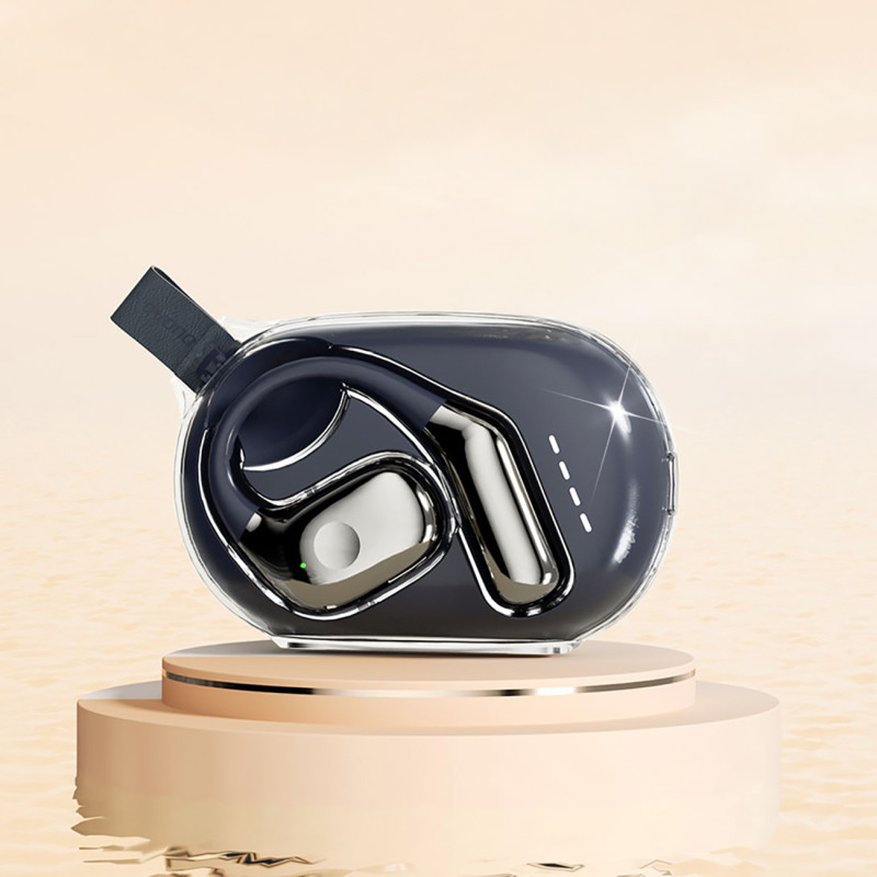 Bluetooth 5.3 OWS USB-C verslo ausinės – tamsiai mėlyna