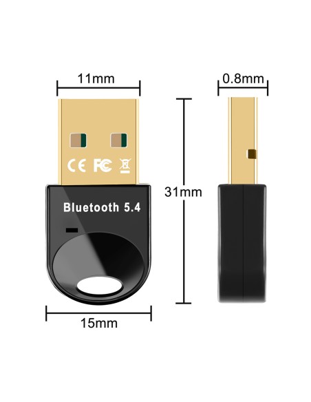 Mini adapteris imtuvas siųstuvas Bluetooth 5.4 USB-A kompiuteriui - juodas
 
Mini adapteris imtuvas siųstuvas Bluetooth 5.4 USB-A kompiuteriui - juodas