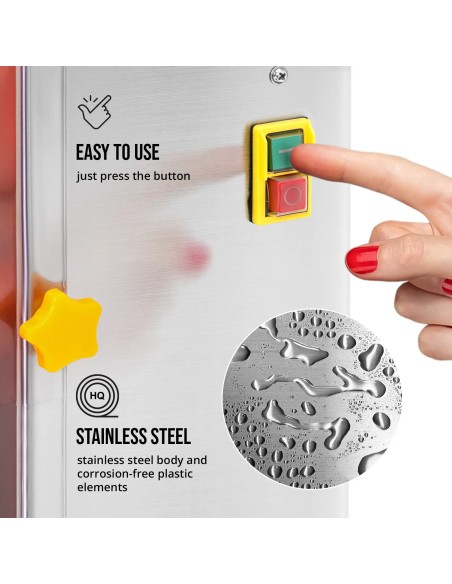 
Automatinė apelsinų sulčiaspaudė 20 vnt/ min 200 W
