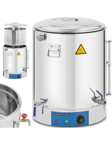 Medaus separatorius su šildymo apvalkalu 70 l 30-110C 3000 W
 
Medaus separatorius su šildymo apvalkalu 70 l 30-110C 3000 W