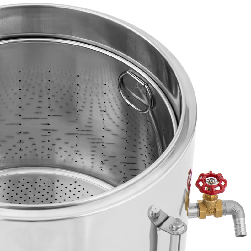 Medaus separatorius su šildymo apvalkalu 70 l 30-110C 3000 W