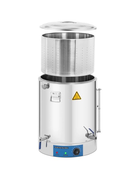 Medaus separatorius su šildymo apvalkalu 70 l 30-110C 3000 W
 
Medaus separatorius su šildymo apvalkalu 70 l 30-110C 3000 W